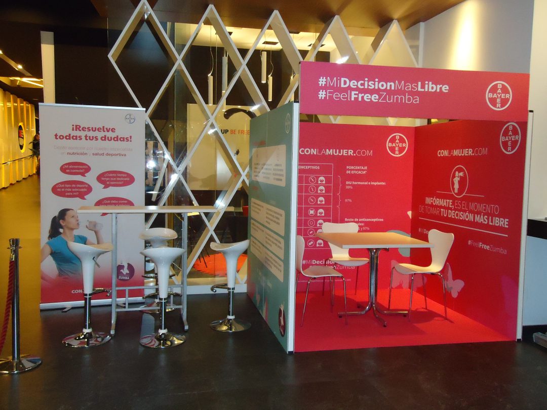 STAND BAYER- CEIBO