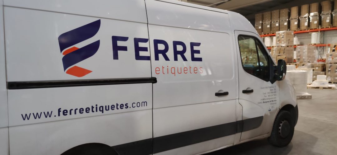 Ferre etiquetes vehículos